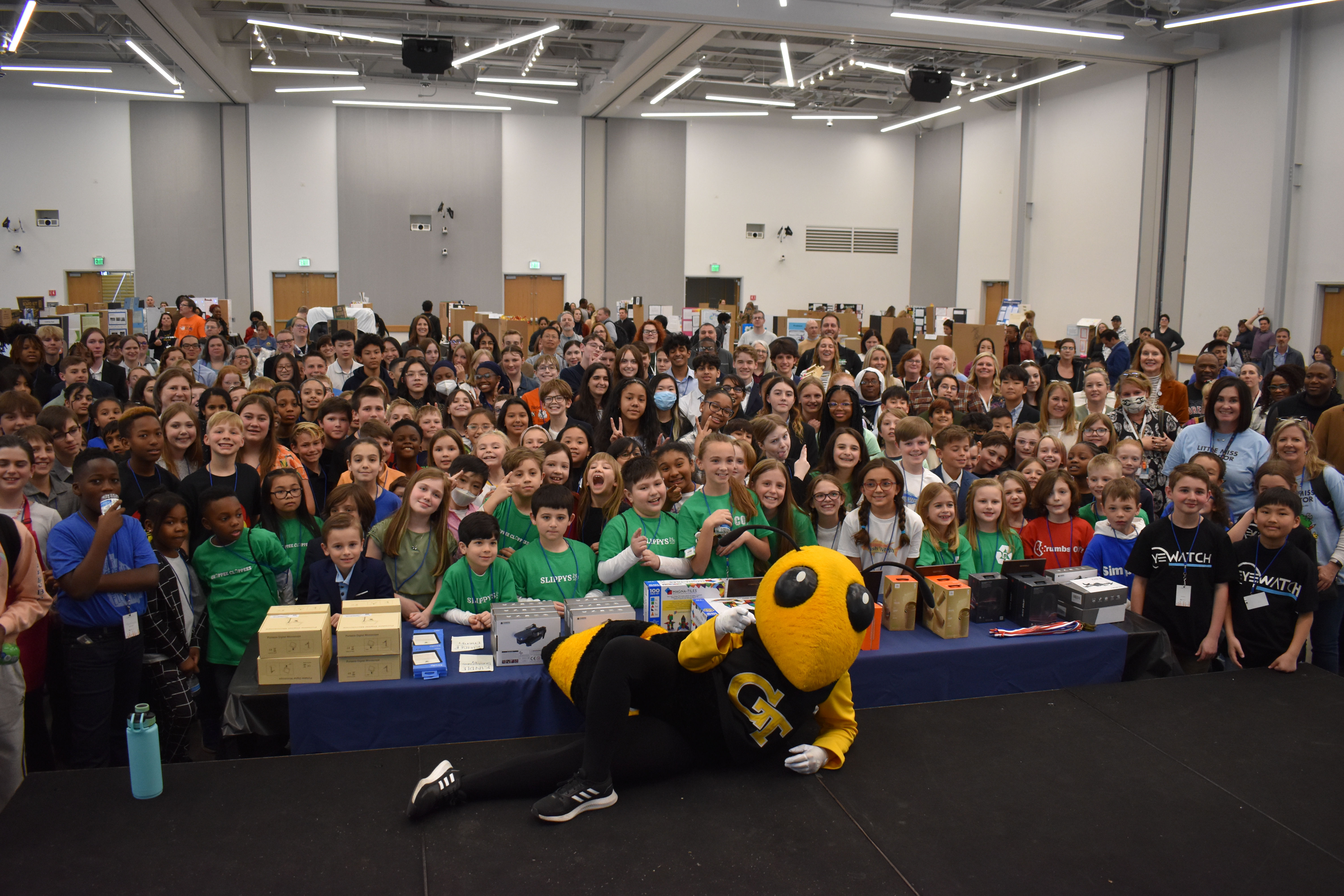 Group photo of the K-12 InVenture Prize State Finals